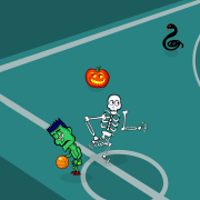 Play Spooky Hoops now!