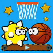 Play Orange Ball: BasketGo Puzzle now!