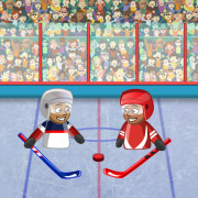Play Puppet Hockey Battle now!